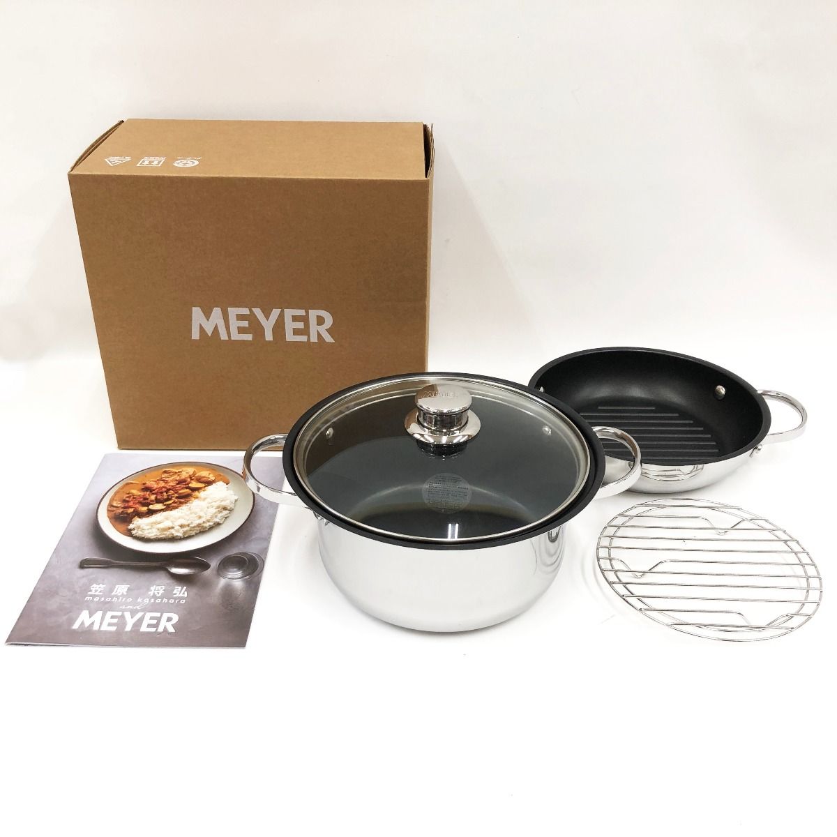 【こしば】MEYER オールインワンラウンドパン　22cm MEYER オールインワンラウンドパン22cm | ABCミッケ｜【公式