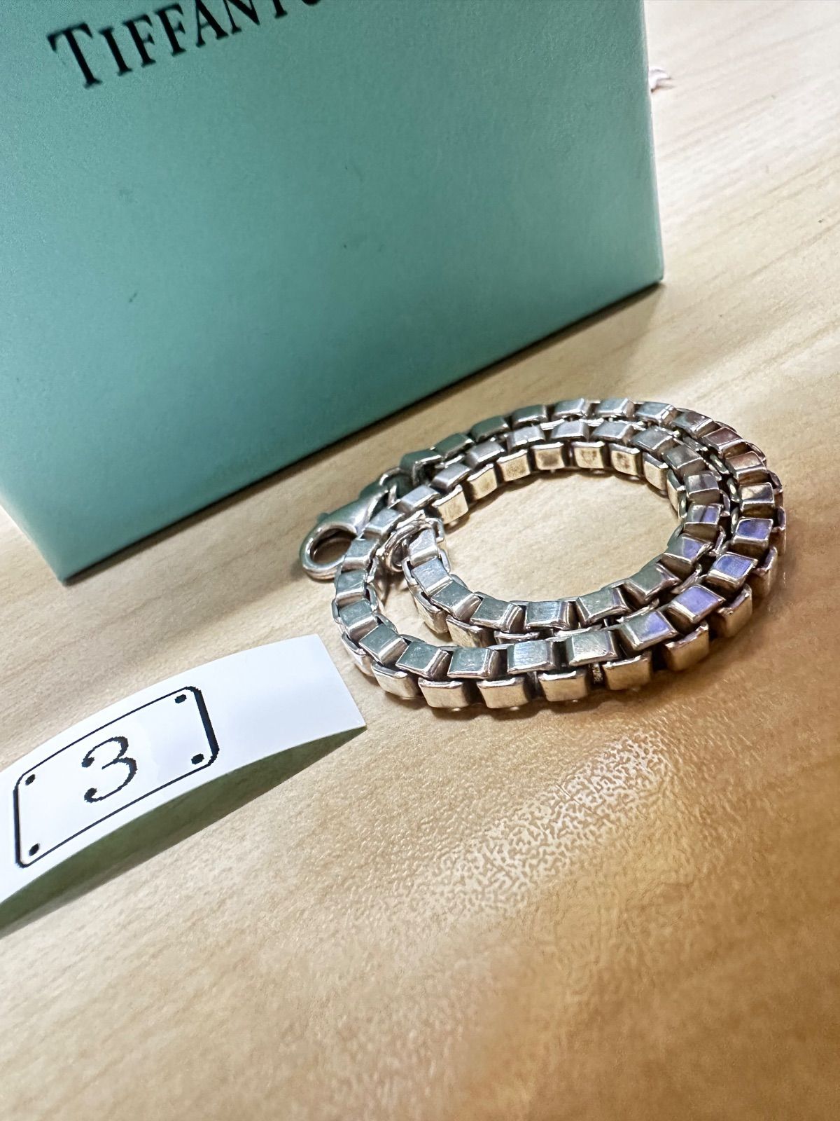 TIFFANY＆Co.ティファニー ベネチアンリンク SV925 ブレスレット