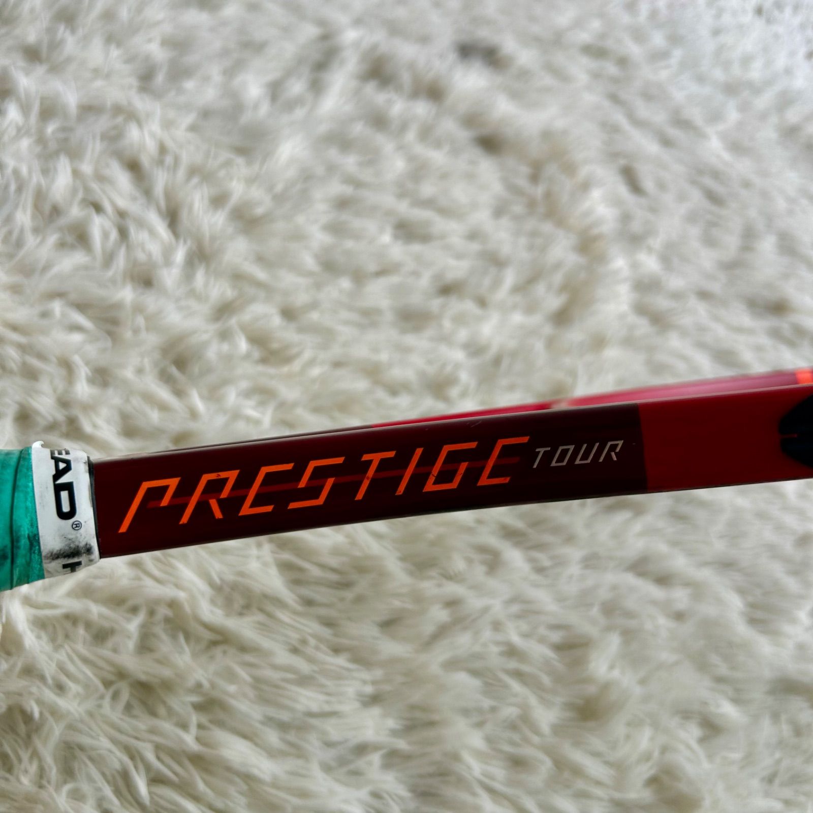 【匿名配送】prince O3 WHITE テニミュ版 幸村精市 ラケット ☆テニスの王子様幸村精市モデル姉妹品☆ WINGHART FORJE LIGHT