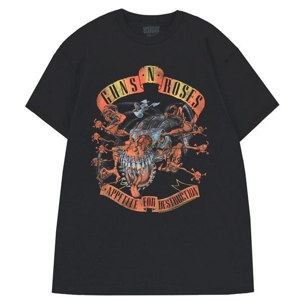 Tシャツ アクセルローズ N' ガンズアンドローゼス ガンズ アクセル