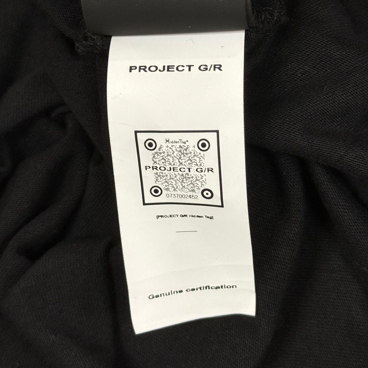 定価24200円 PROJECT G/R 24AW DURAG T-SHIRT プリント クルーネック 