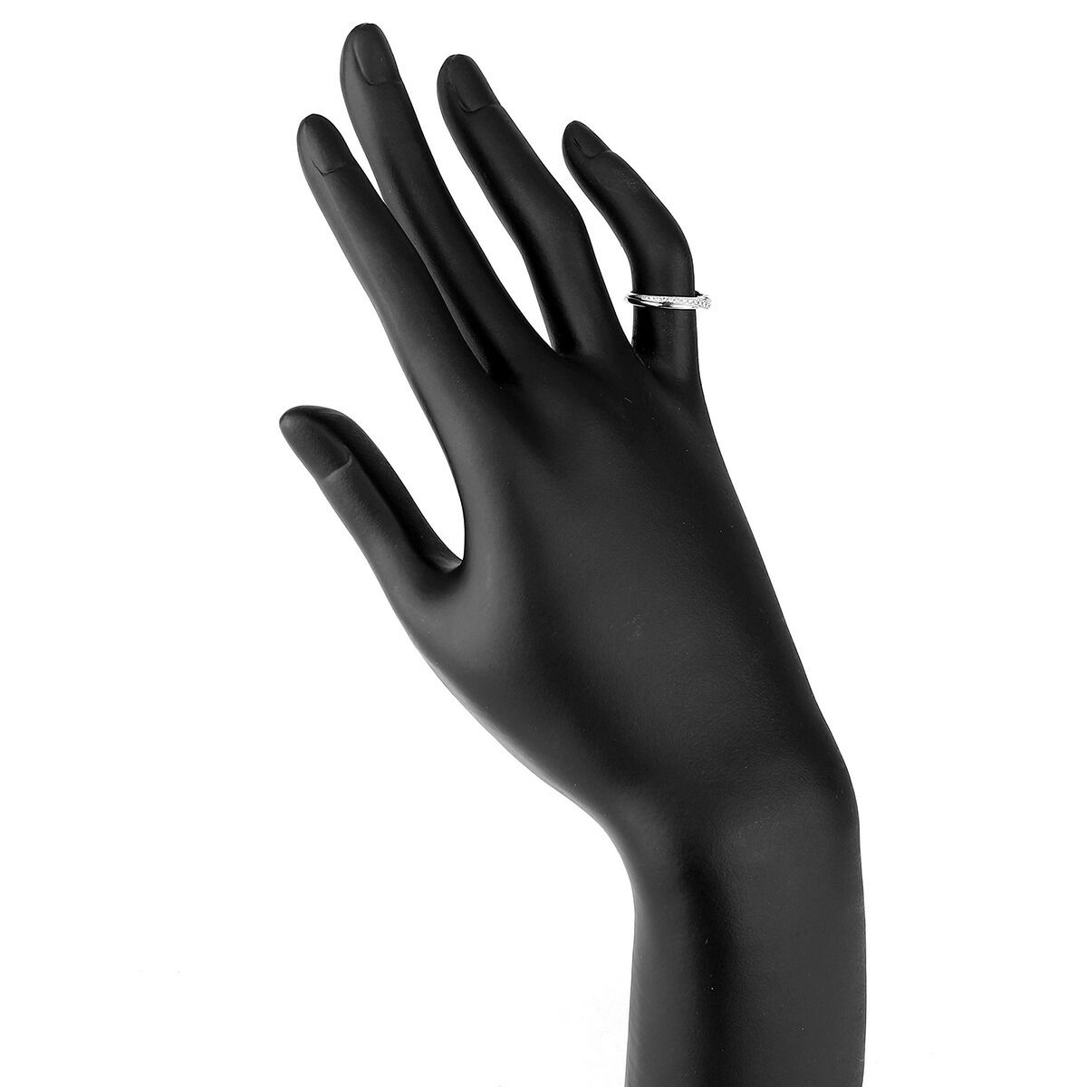 エクセルコ リング 指輪 ダイヤモンド Pt950 5号 EXELCO 中古  