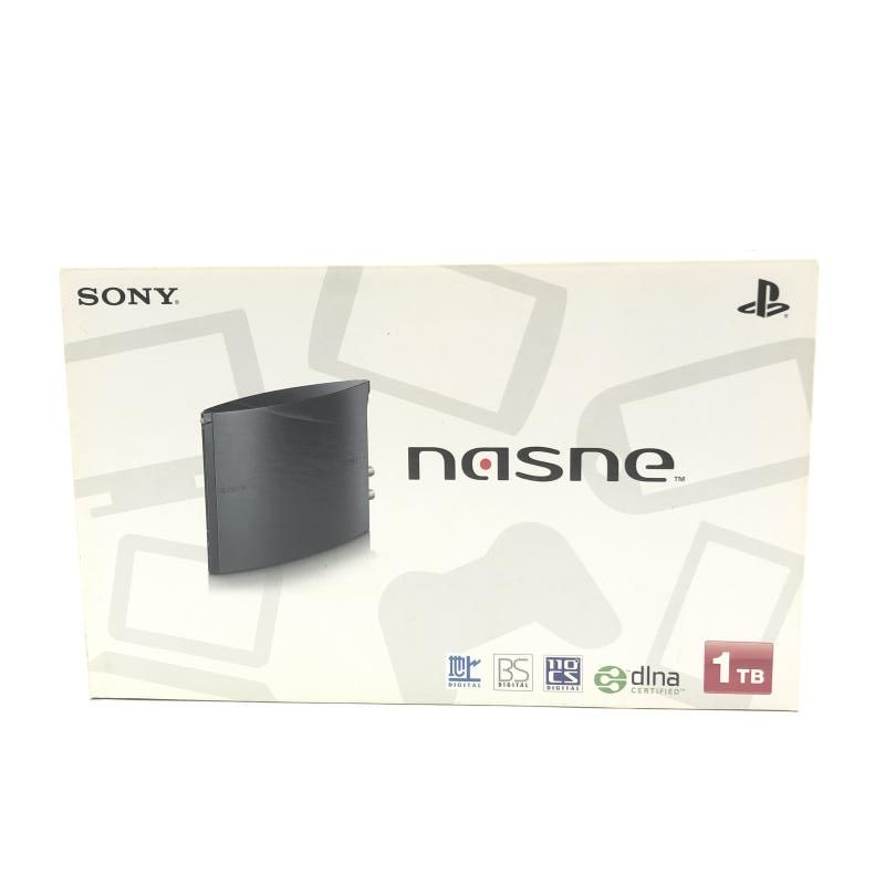 中古】ｹﾞｰﾑOP）SONY nasne(ﾅｽﾈ) CUHJ-15004 1TB[10