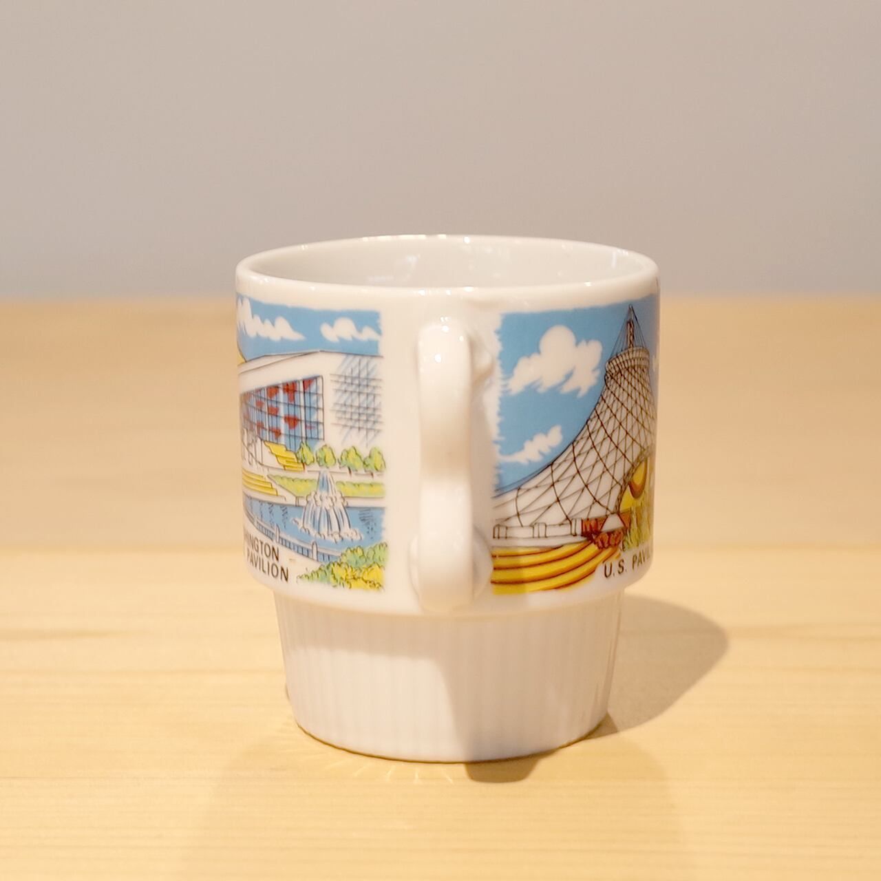 【 ヴィンテージカップ】 Expo'74 World's Fair Mug エクスポ スポ―ケン 万博 マグカップ
