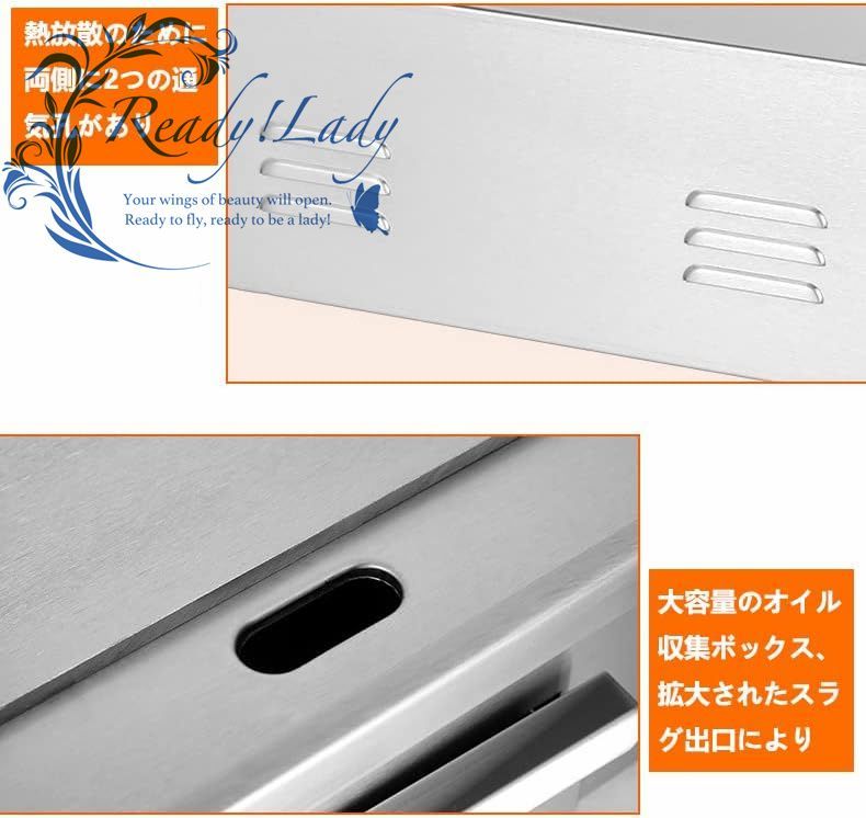 電気グリドル 業務用 グリドル 卓上用 プレス鉄板 温度制御50