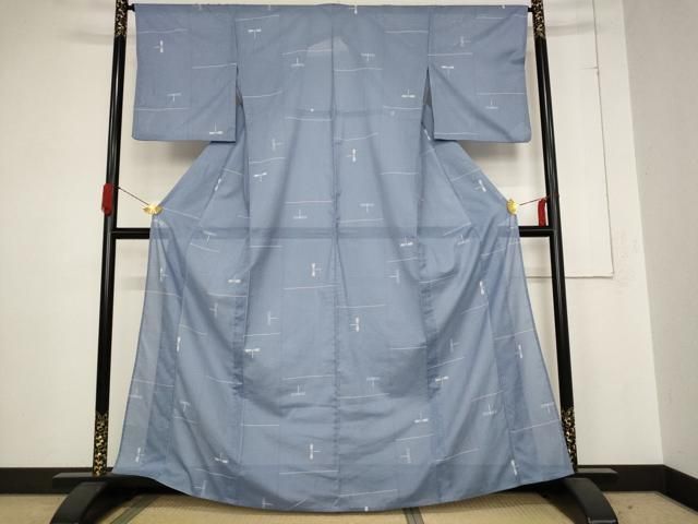 平和屋着物＊夏物　小紋　絽　蜻蛉　洗える着物　AABB8663st 平和屋着物＊夏物 小紋 絽 蜻蛉 洗える着物 AABB8663st 【公式通販】