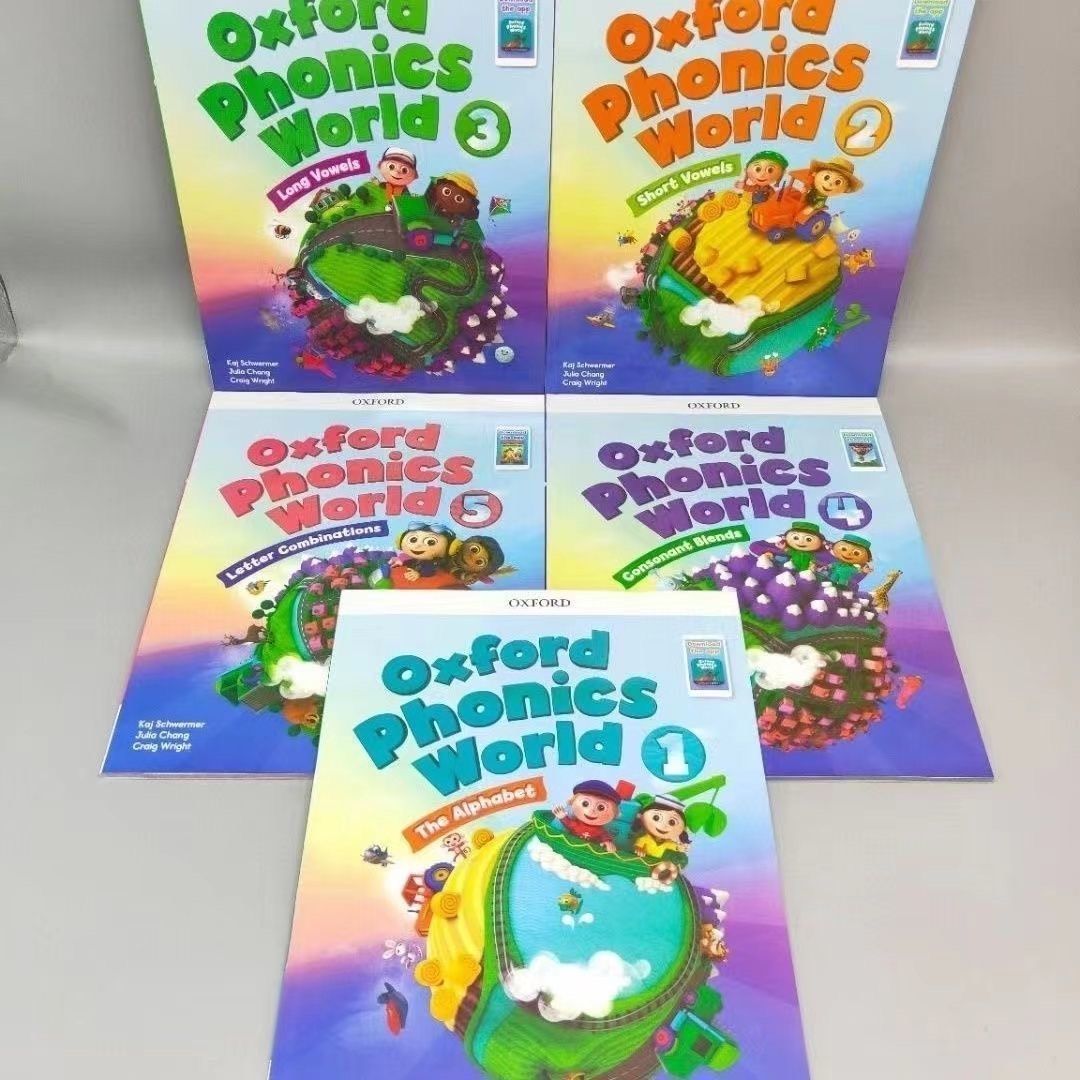 Oxford Phonics World 1-5 英語教材 10冊セット Oxford Phonics World 1-5 英語教材 10冊セット子供英語 - メルカリ