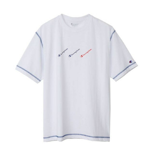 HANES ヘインズ SHORT SLEEVE T-S ホワイト Lサイズ C3-XS317 10 | スポーツ 運動 服 衣類 ウエア ウェア トップス ショートスリーブ Tシャツ 半袖 着心地 デザイン UVカット 紫外線対策 肌触り 機能性 ブ