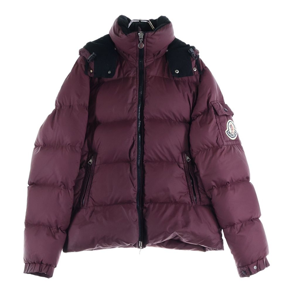 MONCLER モンクレール HIMALAYA ヒマラヤ 袖ロゴパッチ ジップアップダウンジャケット ボルドー 44342