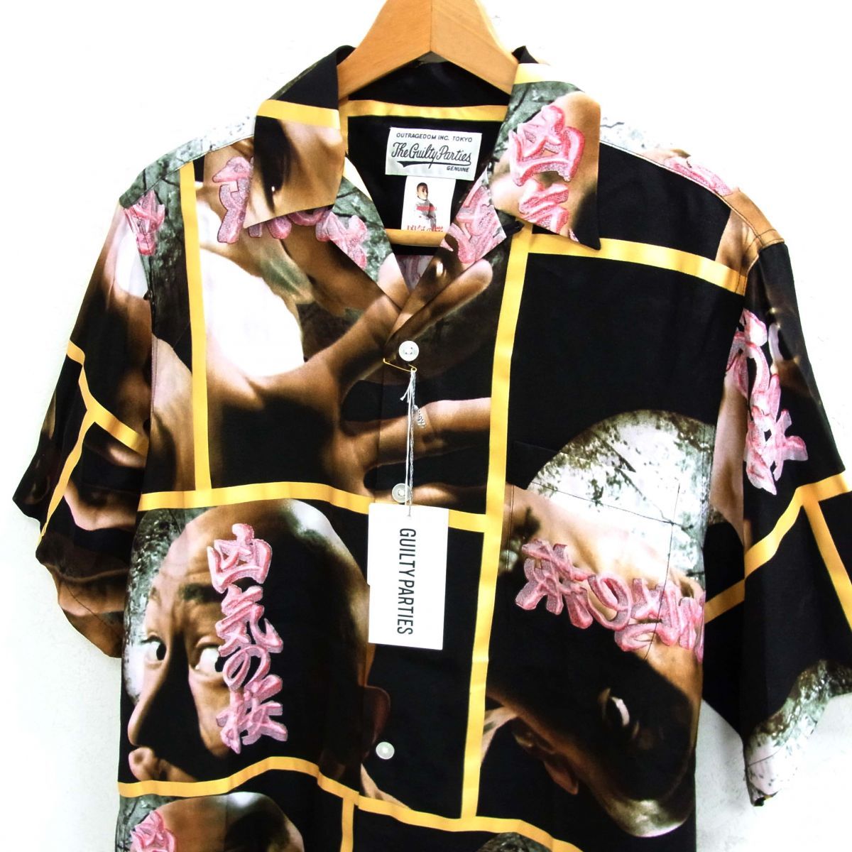 新品 定価38,500円◇WACKO MARIA×凶気の桜 22SS 半袖 ハワイアンシャツ