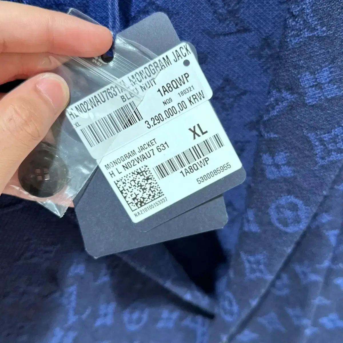 XL ／ 新品 Louis Vuitton(ルイヴィトン) モノグラム 青