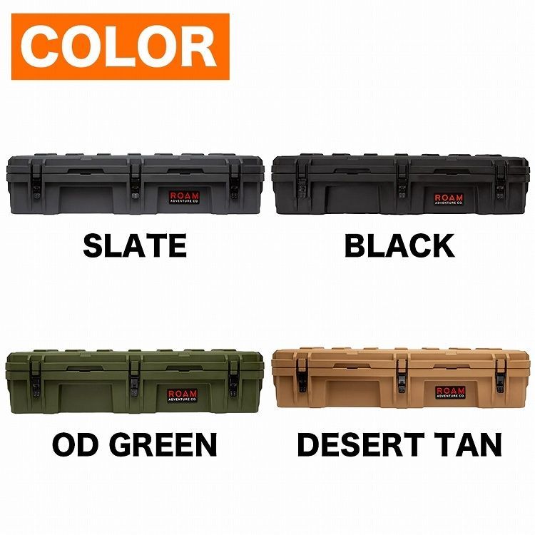 ROAM ADVENTURE CO. RUGGED CASE 95L ラギットケース 95リットル 選べる2色 ODグリーン デザートタン ローム アドベンチャー