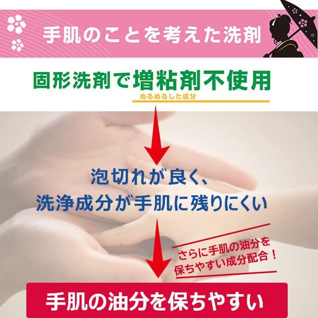 「在庫わずか」固形洗剤 国産 固形 エコ 700g 肌荒れ 食器用洗剤 肌に優しい 赤ちゃん 業務用】はんなり美人 台所用洗剤 【大容量 キッチン洗剤