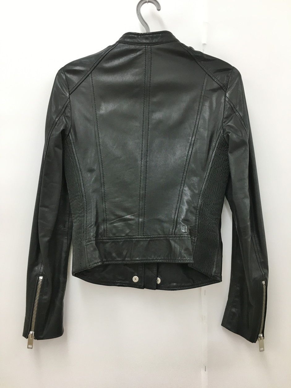 ディーゼル DIESEL ライダースジャケット XS 黒系 美品 2503WR107