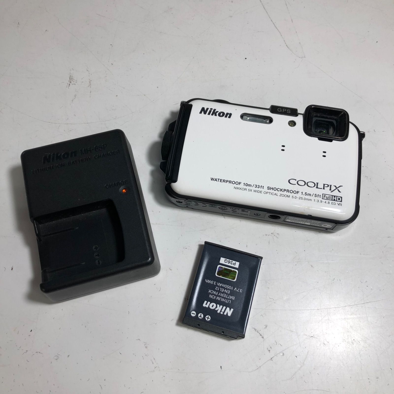 ☆Nikon ニコン クールピクス COOLPIX AW100 10m防水☆ - メルカリ