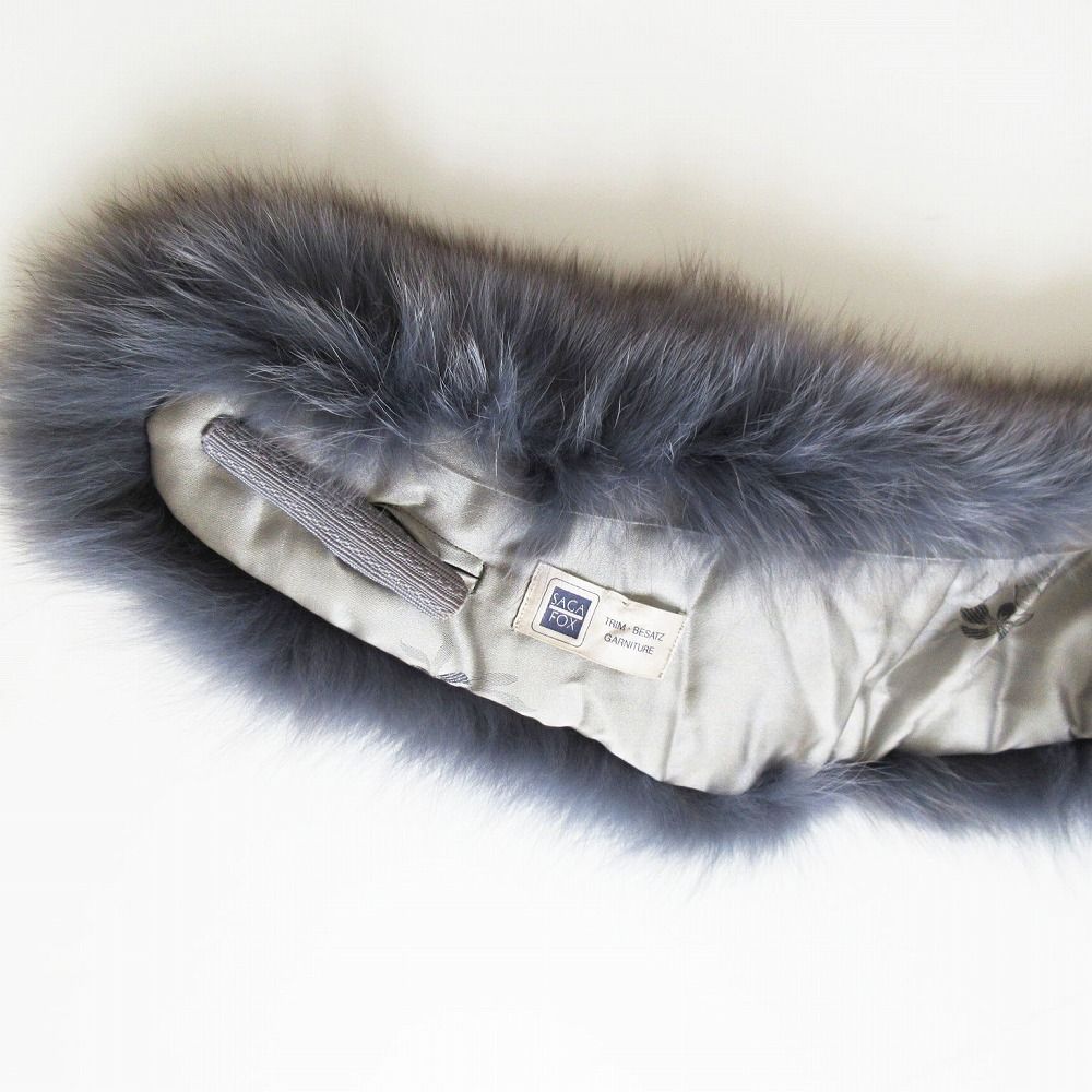 SAGA FOX サガフォックス　着物用　毛皮ショール、ファーマフラー 美品 サガフォックス SAGA FOX ショール ファー ③ SAGA FOX 毛皮