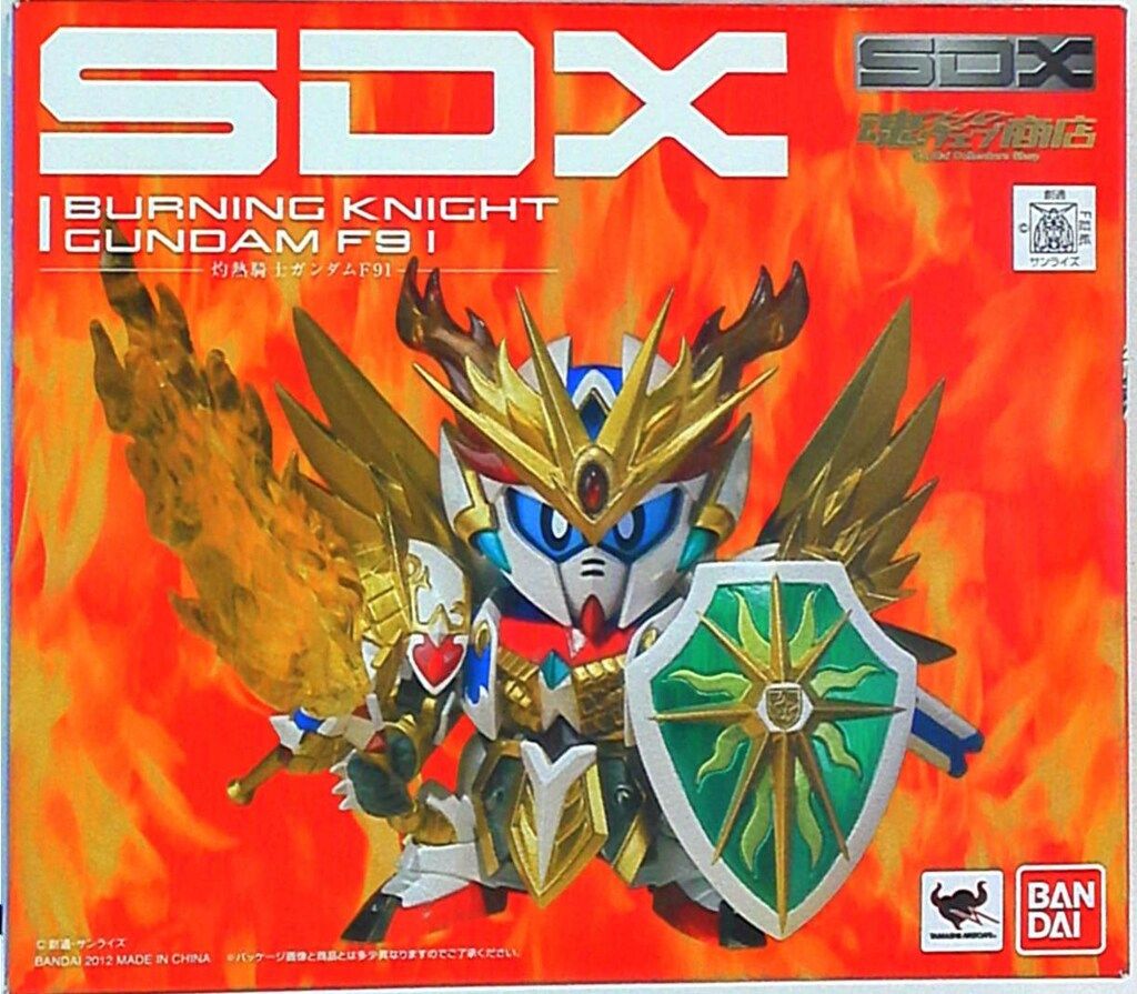 バンダイ SDX SDガンダム外伝 円卓の騎士 灼熱騎士F91 - メルカリ