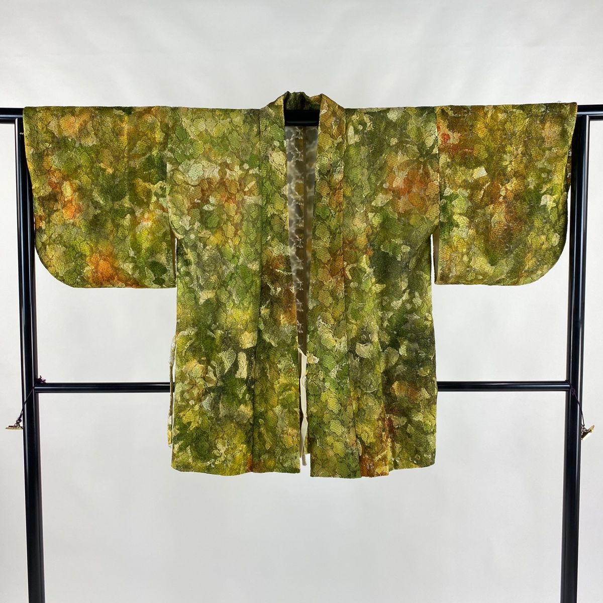 道中着 ロング 身丈109.5cm 裄丈65cm 正絹 逸品 未使用に近い 道中 道中着 ロング 身丈109.5cm 裄丈65cm 正絹 逸品 未使用に近い 道中