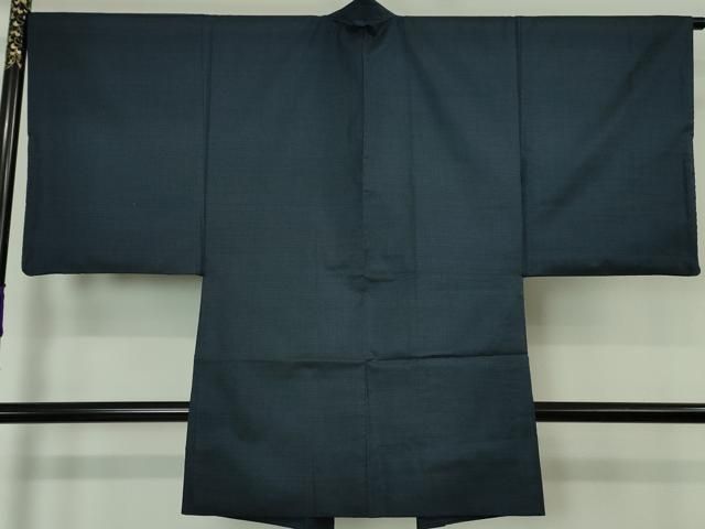 平和屋本店□極上 男性 本場大島紬 アンサンブル 長羽織 100亀甲 総  