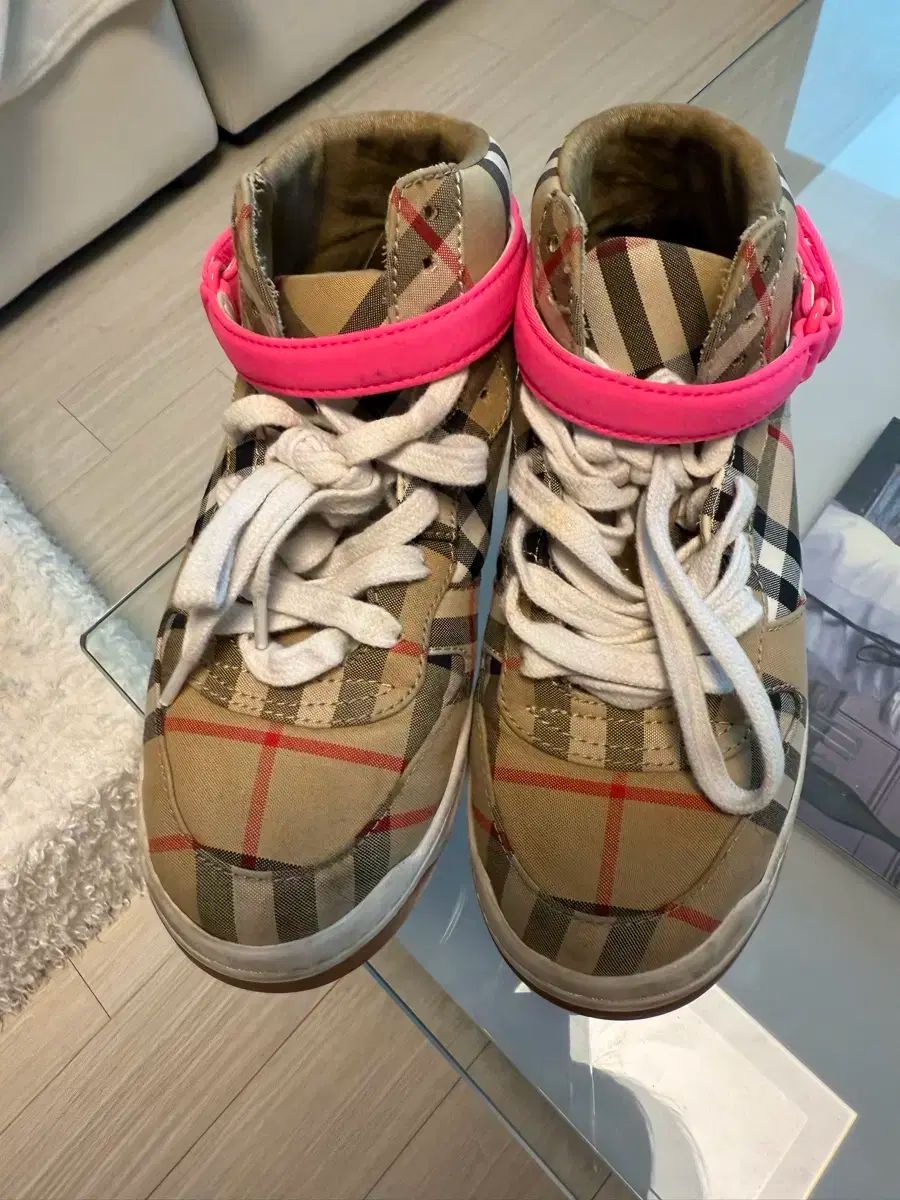 BURBERRY バーバリー キッズ トゥイーン スニーカー 33