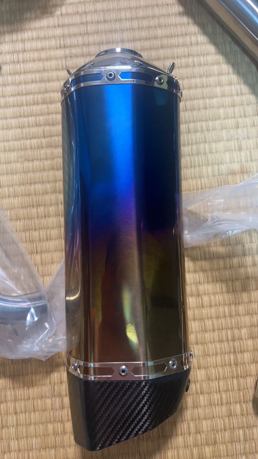 カワサキ ニンジャ ZX-4R SE / ZX-4RR LCIPARTS ツインエンド チタン