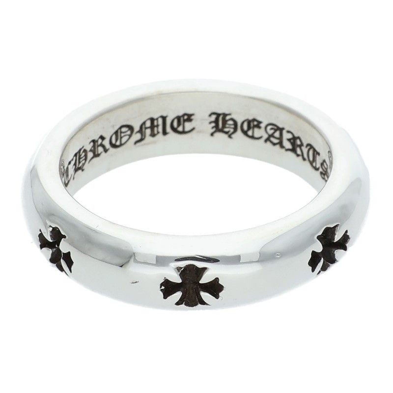 クロムハーツ NEGATIVE CH PLUS ネガティブCHプラス シルバーリング メンズ 15.5号