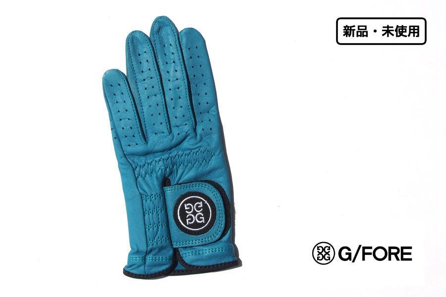 新品｜未使用｜ジーフォア｜G/FORE｜ゴルフレザーグローブ レディース LEFT｜左手用グローブ｜S｜CAPRI