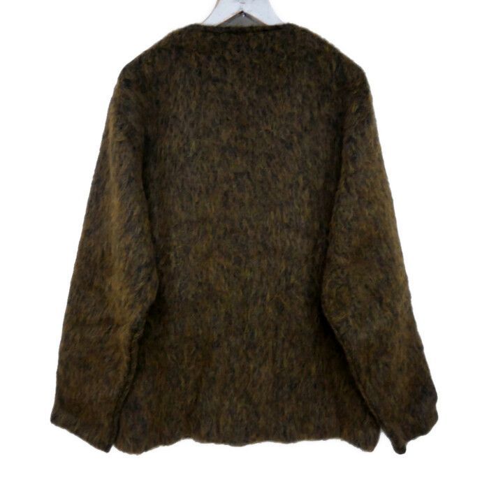 OUR LEGACY アワーレガシー CARDIGAN OLIVE MELANGE MOHAIR アルパカ混