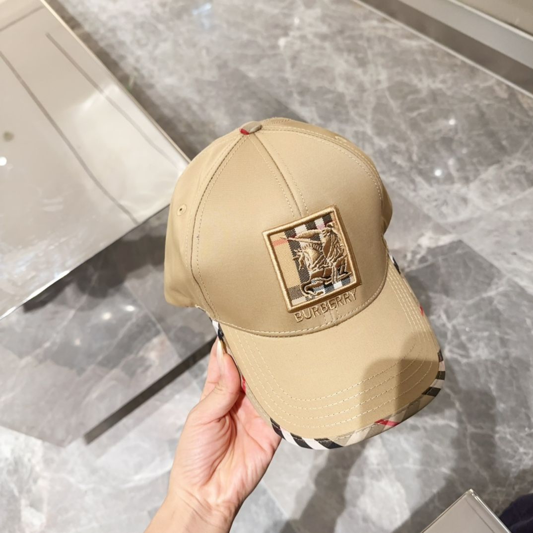 BURBERRY ベースボールキャップ S/M Burberry バーバリー ベースボールキャップ （心斎橋店で