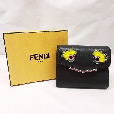 好評国産 FENDI - フェンディ モンスターバグスカードケースの通販 by