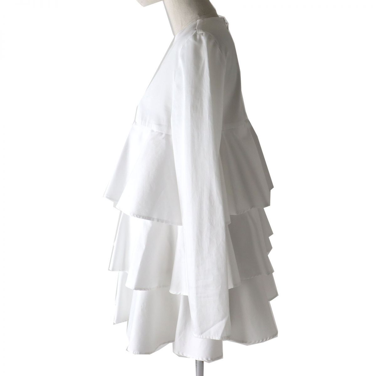 極美品△正規品 YOKO CHAN ヨーコチャン 2021年 YCB-421-282 ラッフル 
