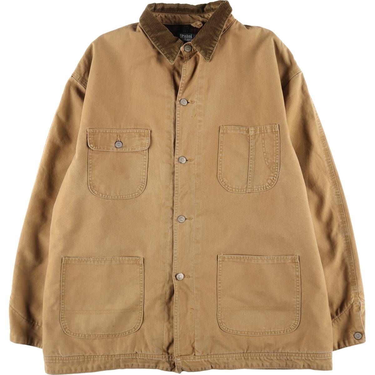 ポロラルフローレン 90年代ヴィンテージカバーオール 古着 90年代 ラルフローレン Ralph Lauren POLO by Ralph Lauren
