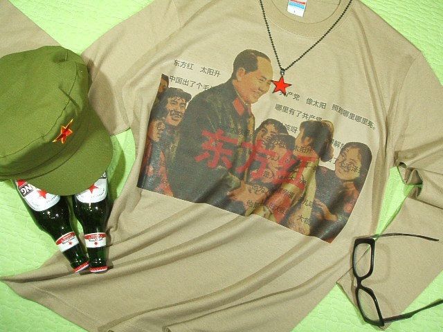 毛沢東 トップ tシャツ子供