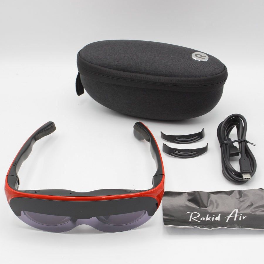 美品】 Rokid Air RA101 ルビーレッド ARグラス スマートグラス 