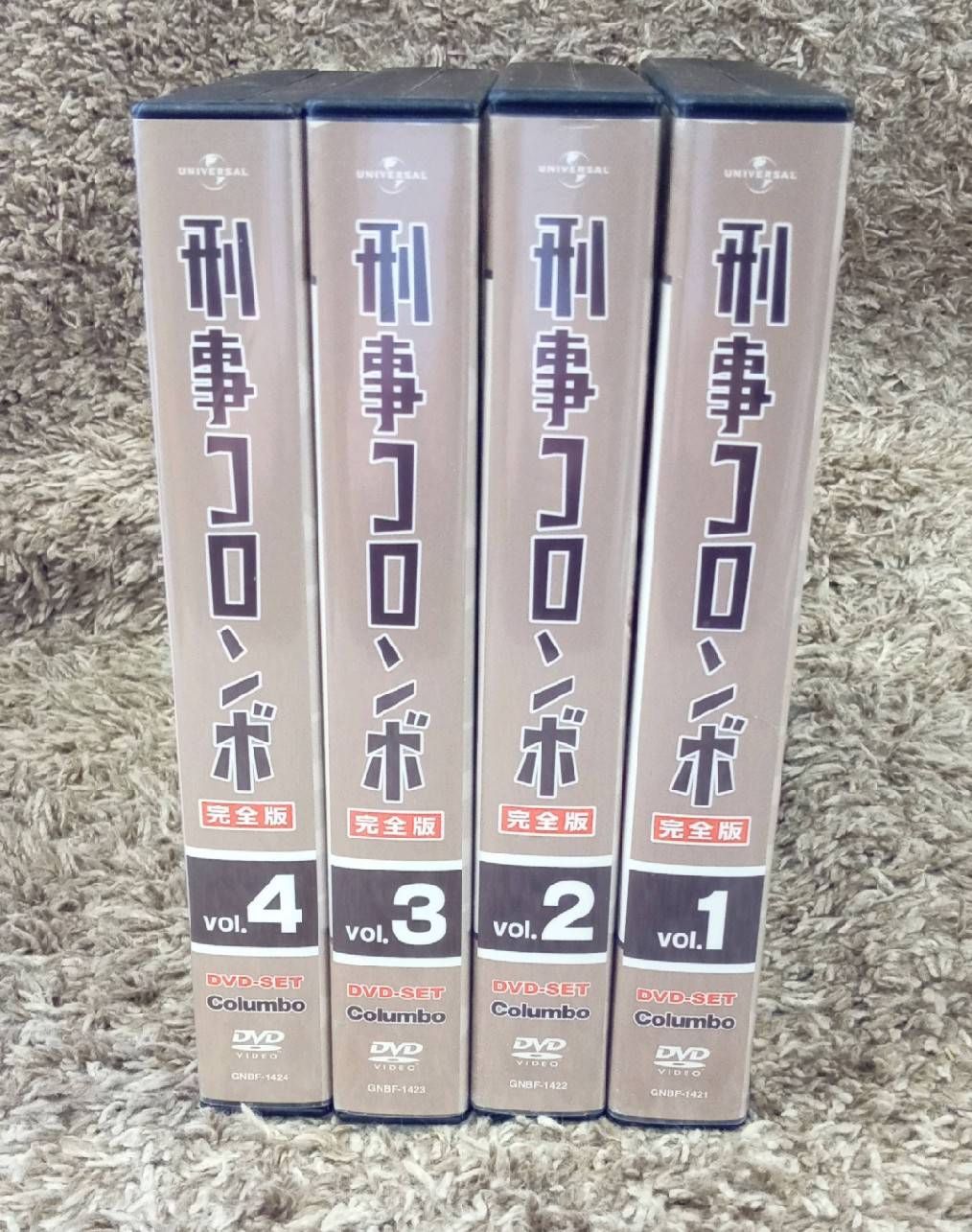 品 刑事コロンボ 完全版 Vol.1.2.3.4 4個セット DVD-SET