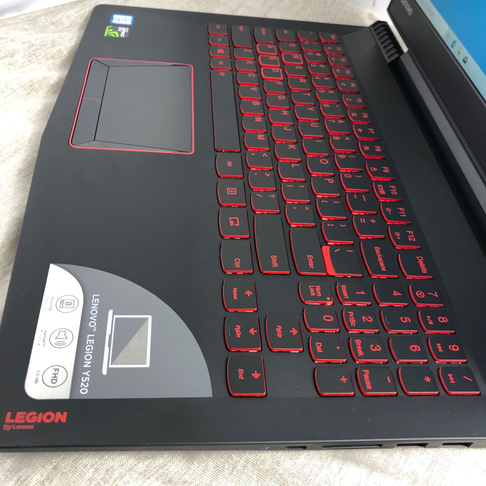 Lenovo Legion Y520 GTX1050 ゲーミングノートPC 中古 - メルカリ