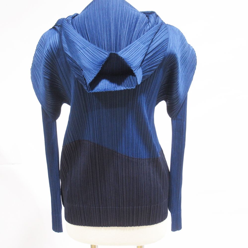 最終値下 PLEATS PLEASE イッセイミヤケ パーカー ISSEY MIYAKE イッセイミヤケ PLEATS PLEASE プリーツ ジップ