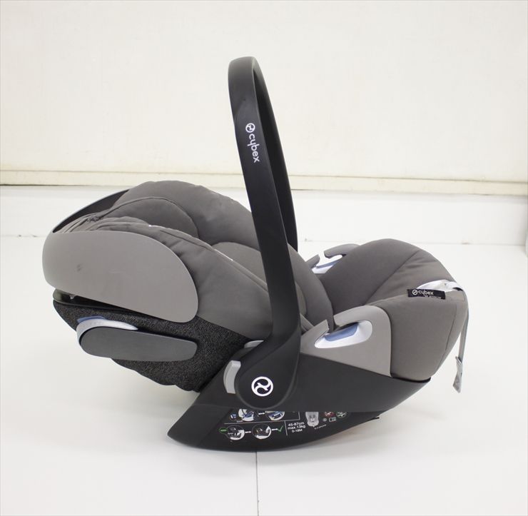 サイベックス クラウドZ アイサイズ cybex CloudZ i-size ソーホーグレイ 新生児~ シートベルト固定 クリーニング済み B378003