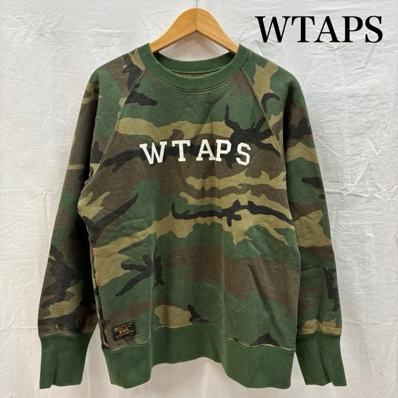 WTAPS ダブルタップス トレーナー 長袖 15AW プルオーバー クルー 