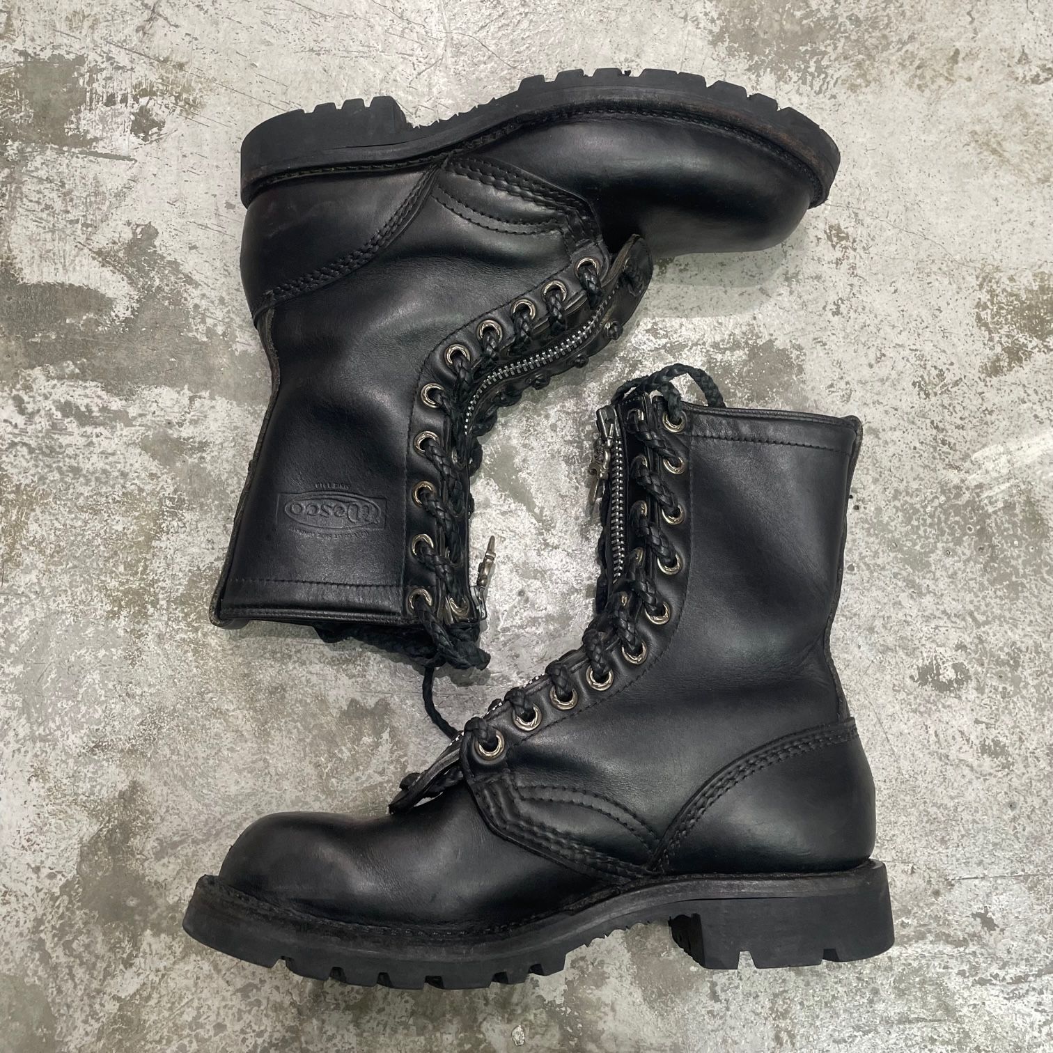 CHROME HEARTS WESCO レザー ファイヤーマンブーツ クロムハーツ