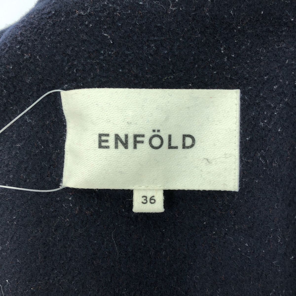 ENFOLD エンフォルド ソフトリバーノーカラーコート 300AA130-1810 