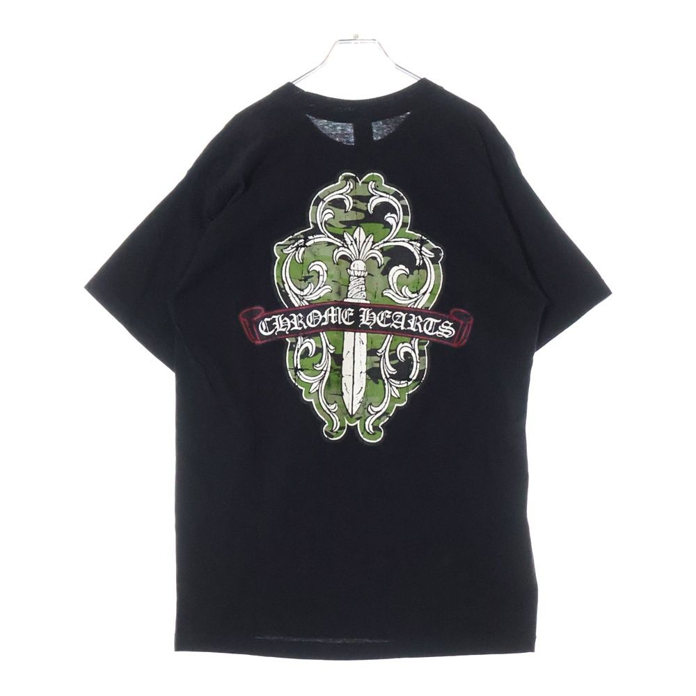 CHROME HEARTS (クロムハーツ) Back Camo Dagger Tee バックカモ