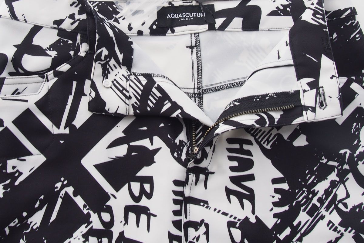 ｜アクアスキュータム｜Aquascutum｜ロンドングラフィックプリントスカート ｜レディースゴルフウェア｜8