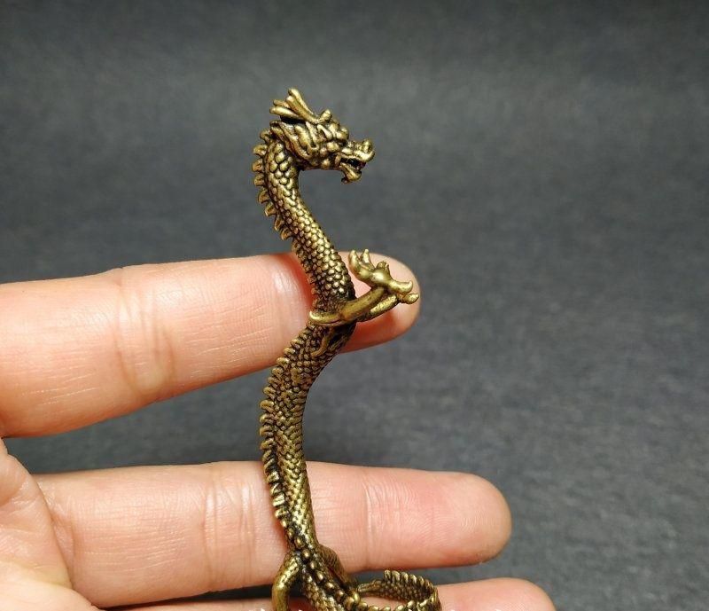 銅 細工 山海経神竜 茶道具 装飾品 工芸品 置物 銅 細工 駅竜 干支竜 茶道具 装飾品 工芸品 置物 - メルカリ