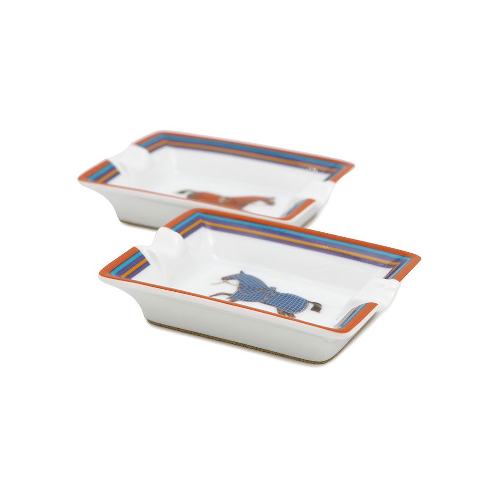 HERMES エルメス ミニトレイ 灰皿 アッシュトレイ 小物入れ 陶器 セット 楽天市場】【Aランク】 エルメス HERMES ミニ アッシュトレイ