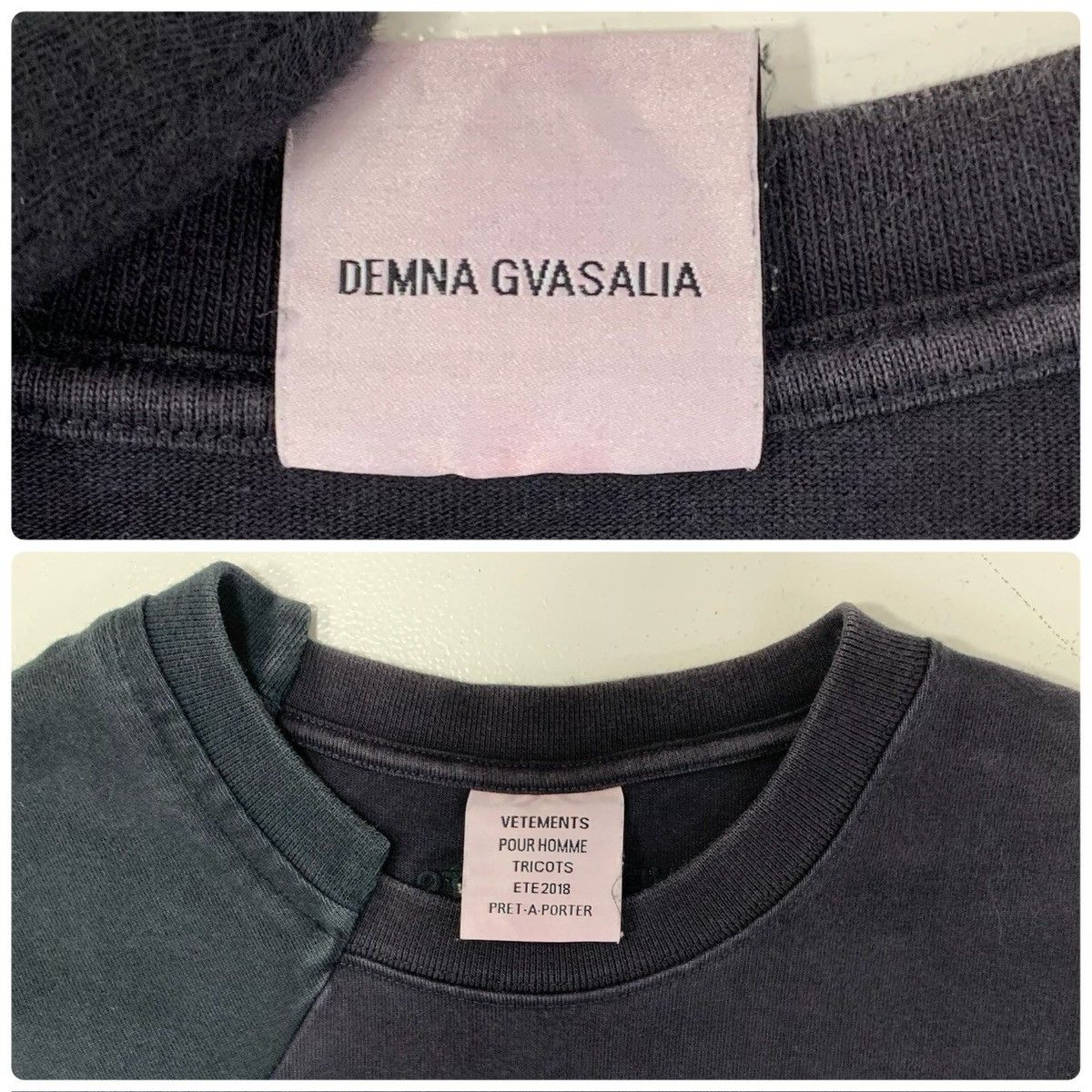 VETEMENTS(ヴェトモン) ヴェトモン VETEMENTS 18SS CUT UP 再構築 ロン 