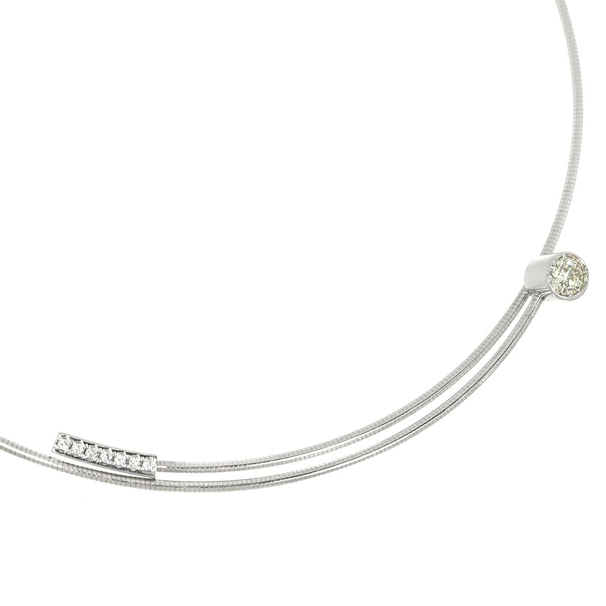 トモコ コデラ TOMOKO KODERA ダイヤ 0.70ct/0.11ct ネックレス 38cm  