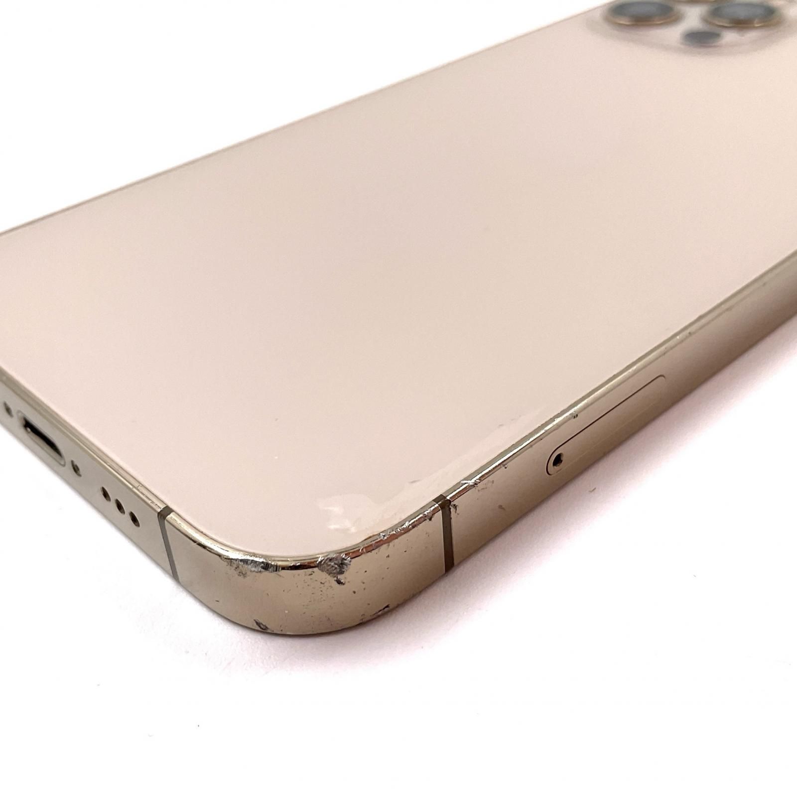 全額返金保証】【最速発送】 iPhone 12 Pro 512GB ゴールド au 白ロム