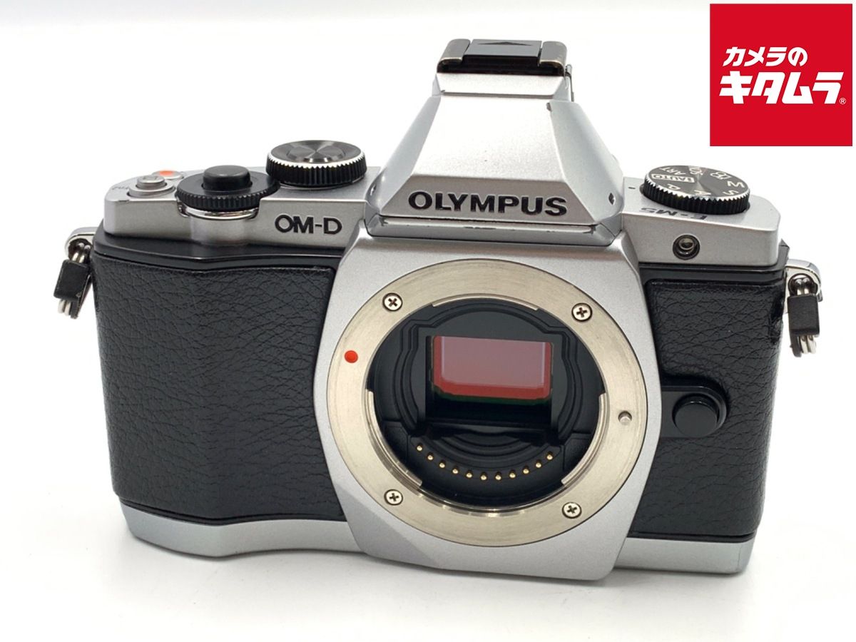並品 オリンパス OM-D E-M5 ボディ シルバー