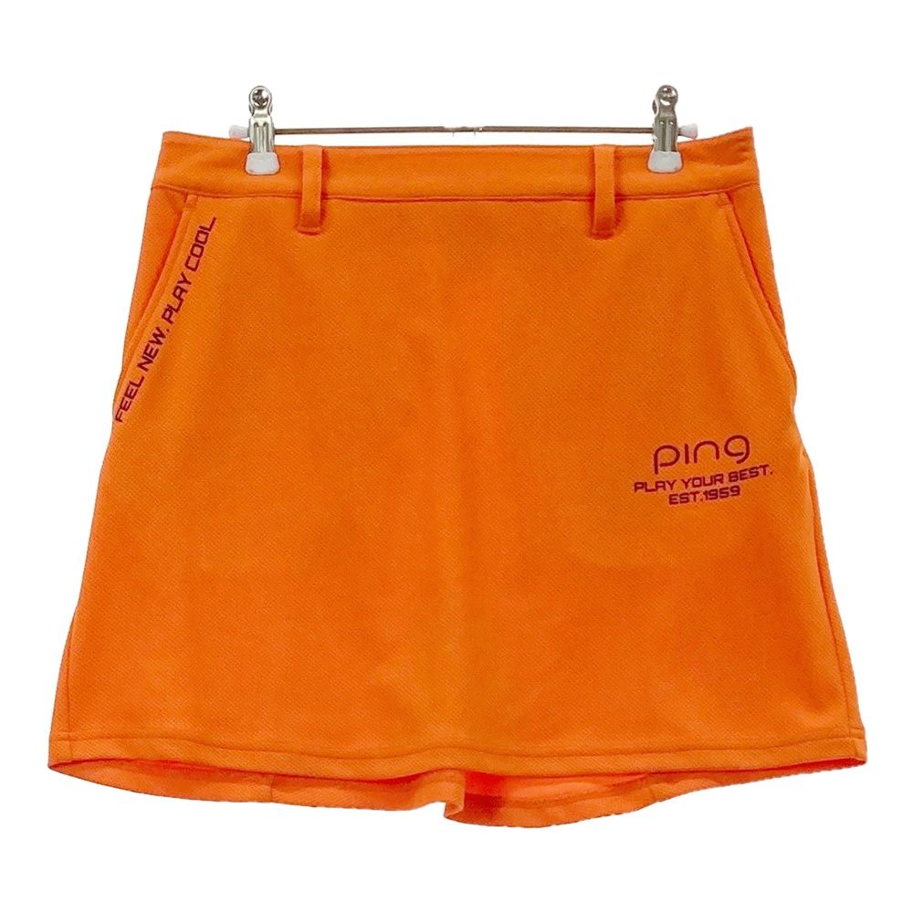サイズ：L PING ピン 2024年モデル スカート オレンジ系 [240101528036